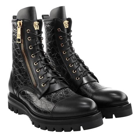 versace winter boots men|Versace men boots for men.